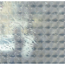 Négyzet mintás öntapadós ablakfólia belátás ellen