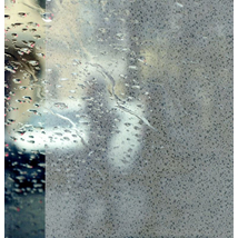 Fagyott téli mintás sztatikus ablakfólia belátás ellen