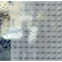 Mozaik mintás sztatikus ablakfólia belátás ellen