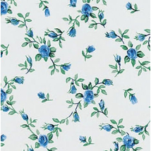 Kis kék virág mintás öntapadós tapéta dekoráláshoz