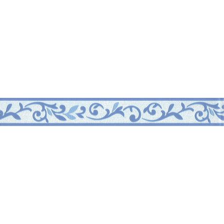 Kék Virág Bordűr 10m x 3,7cm