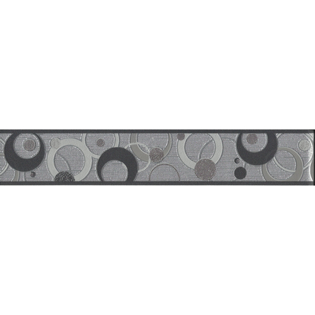 Ezüst Körök Bordűr 10m x 5,3cm