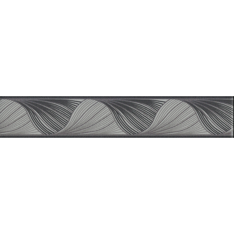 Ezüst Hullám Bordűr 10m x 5,3cm