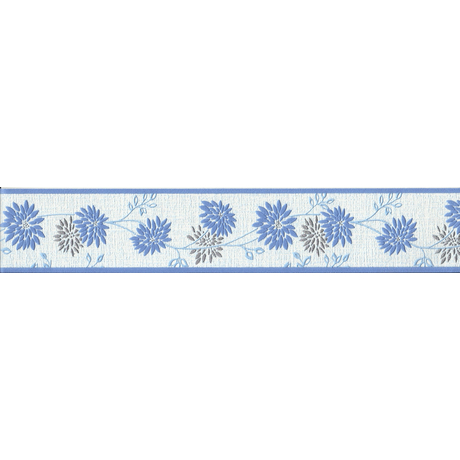 Kék Virág Bordűr 10m x 5,3cm