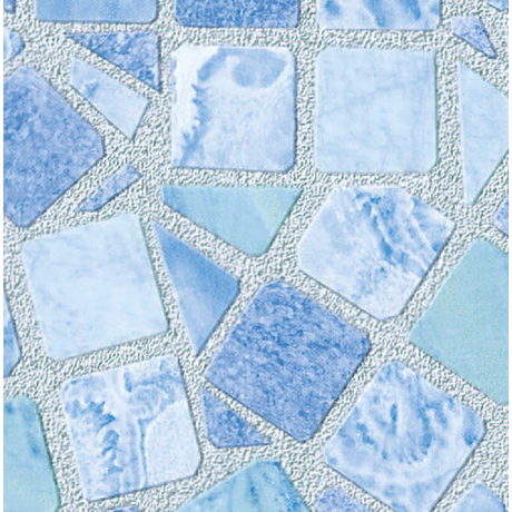 Kék mozaik csempe mintás öntapadós tapéta